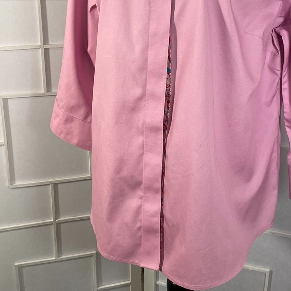 Chico's button up 3/4 sleeves no iron, with stain shield - Picture 4 of 10